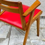 1950 Desk Chair with Compass Legs