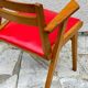 1950s office chair with compass legs