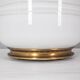 Vintage 70s table lamp in murano glass design barbini