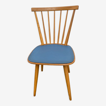 Chaise bistrot baumann bleue