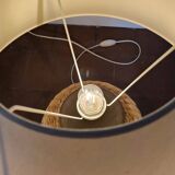 Vintage wicker table lamp