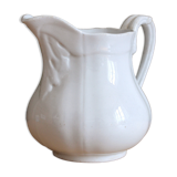 Iron clay pitcher, "China" model, Sarreguemines, 19th century