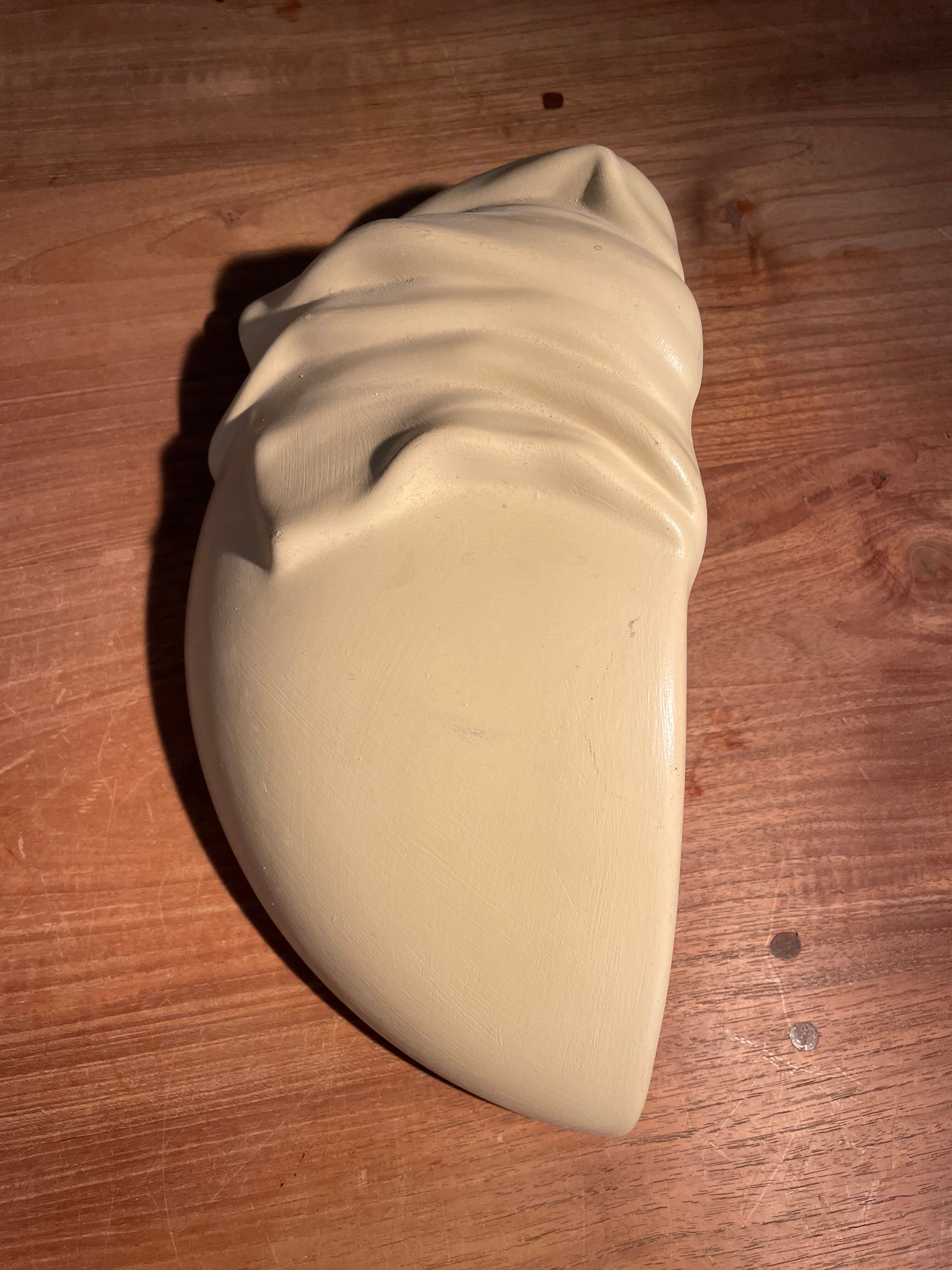 Pair of wall lamp painted plaster classiqus style