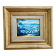 Old Glass Fixed - Provençal Landscape - Signed R. Rossetti - Vintage