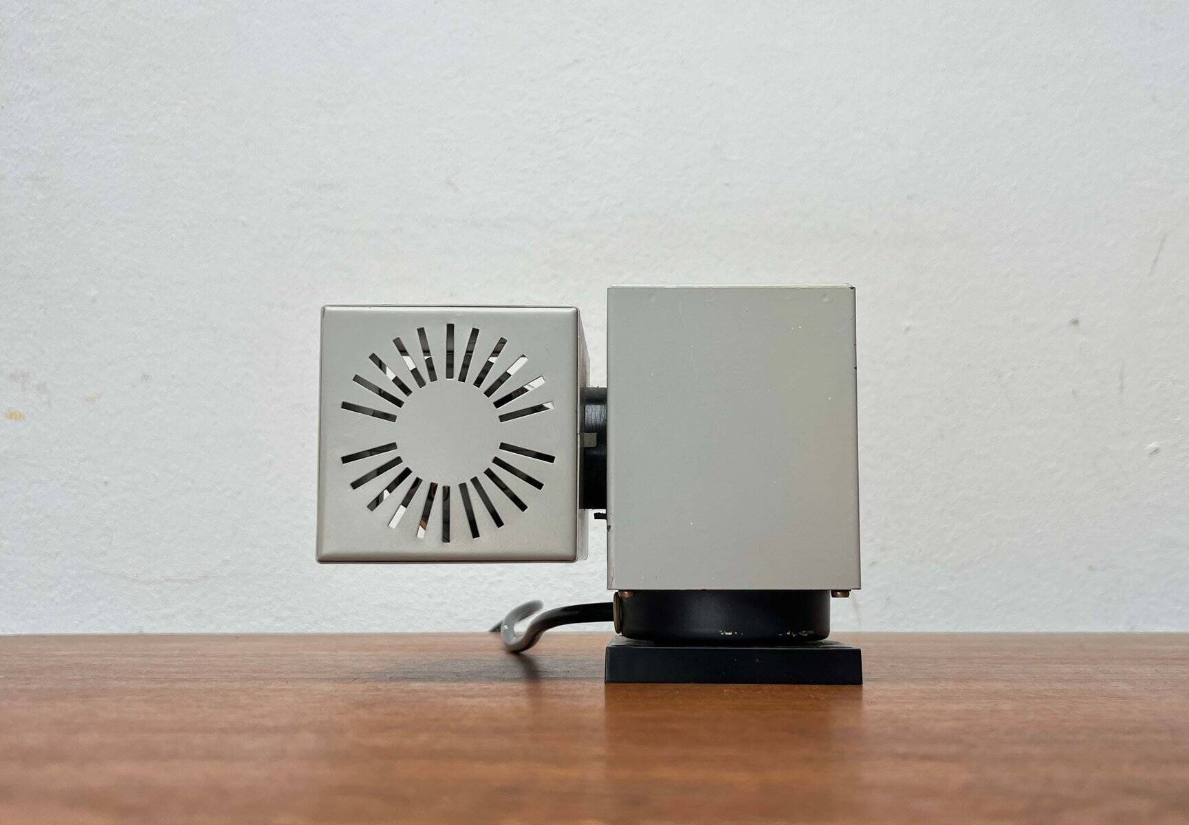 Mid-century minimalist cube wall table lamp 6015 by Kaiser, 1960
