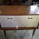 Vintage mid-century bar cabinet from the 1950s–60s.