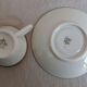 6 coffee cups and porcelain cup Hertel Jacob Bavaria Germany