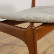 Mid-Century Model 49 Dining Chairs in Teak by Erik Buch for Odense Machine Gunning, 1960s, Set of 4