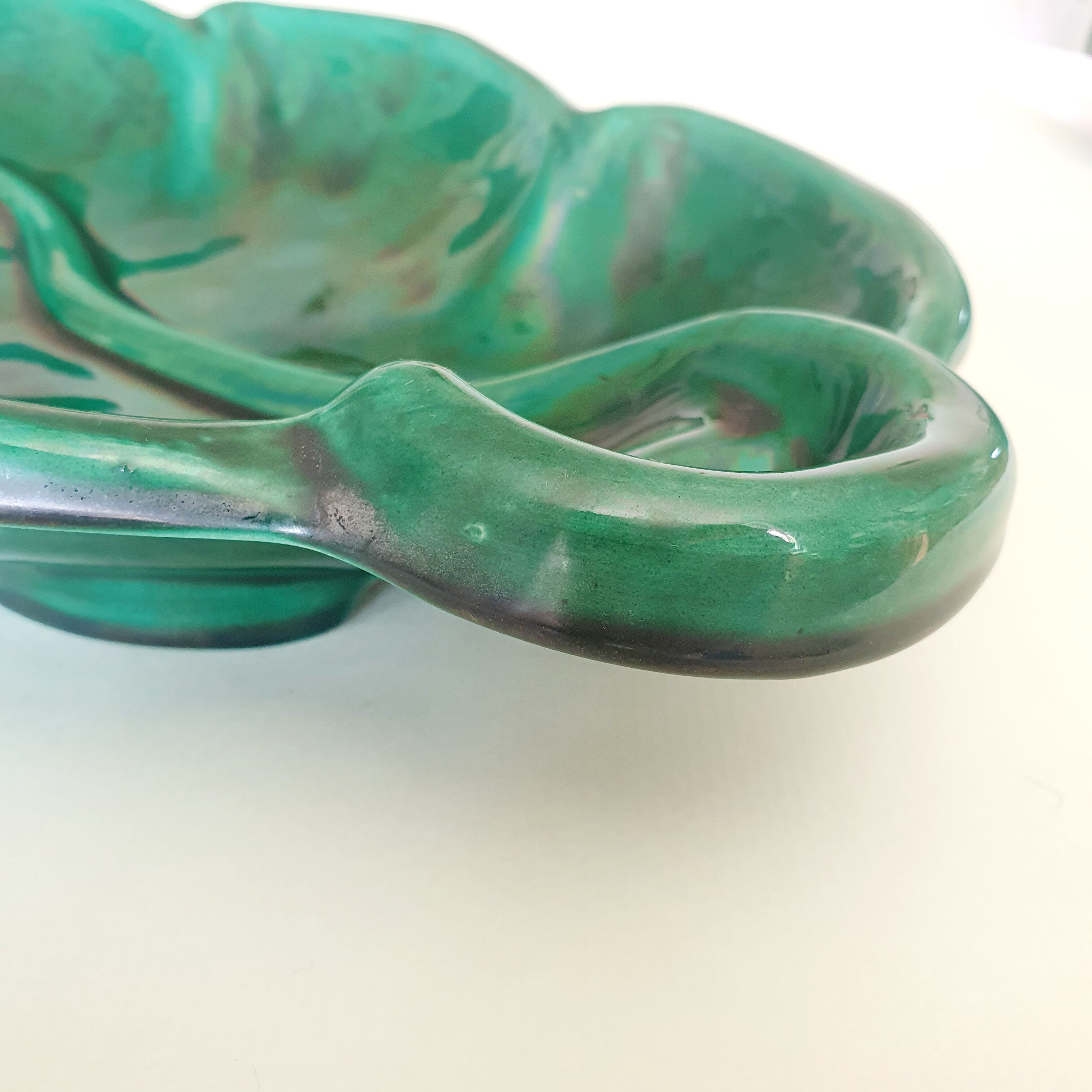 Large serving dish sheet Jules Moreau Malicorne