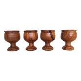 4 wooden cockroaches