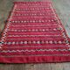 Handmade Berber Kilim Zemmour 141x82cm