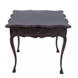 Antique table, Western Europe, late 19th century. After renovation.