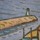 Marseille Corniche Valmer seaside landscape painting HST signed Roche