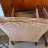 Pair of art deco armchairs