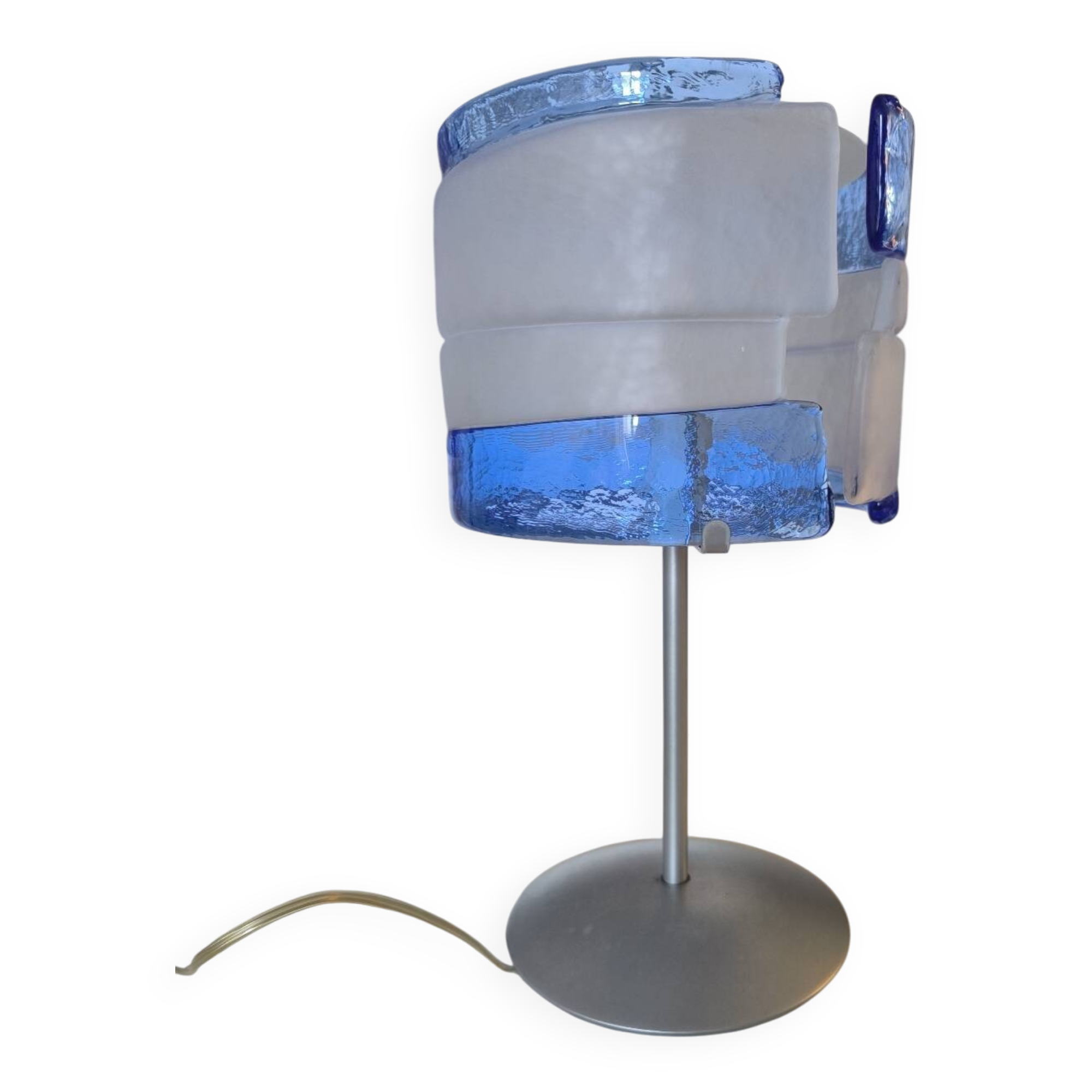 Modernist lamp made of Murano glass, Italy