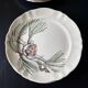 Dessert plates Sarreguemines Renaud and Clermont