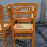 6 vintage chairs 1950