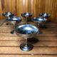Série de 6 coupes a glace rémy letang inox made in france vintage #a510