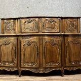 Monumental Provençal Louis XV style sliding sideboard