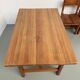 Dining table and 4 chairs, mountain furniture from the 1960s.