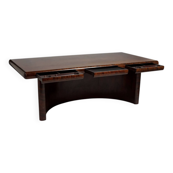 Dyrlund Danish Rosewood Executive Desk – Mid-Century 1970s