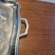 Vintage stainless steel serving tray by Jean Couzon