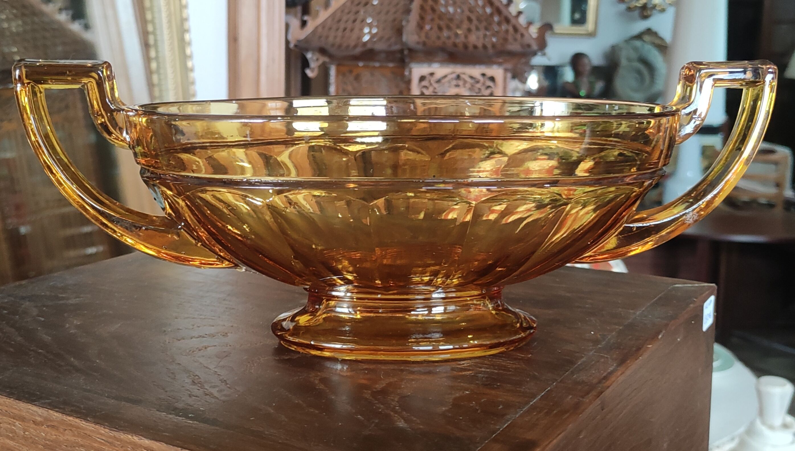 Art Deco fruit cup Val Saint-Lambert