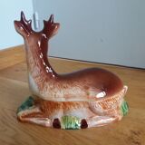 Boite terrine zoomorphe chevreuil cerf Michel Caugant