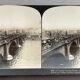Old photography stereo, stereograph, luxury albumine 1903 London Bridge