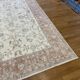 Vintage Large Pastel Carpet with Flowers