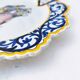 Decorative earthenware plate from Quimper Henriot
