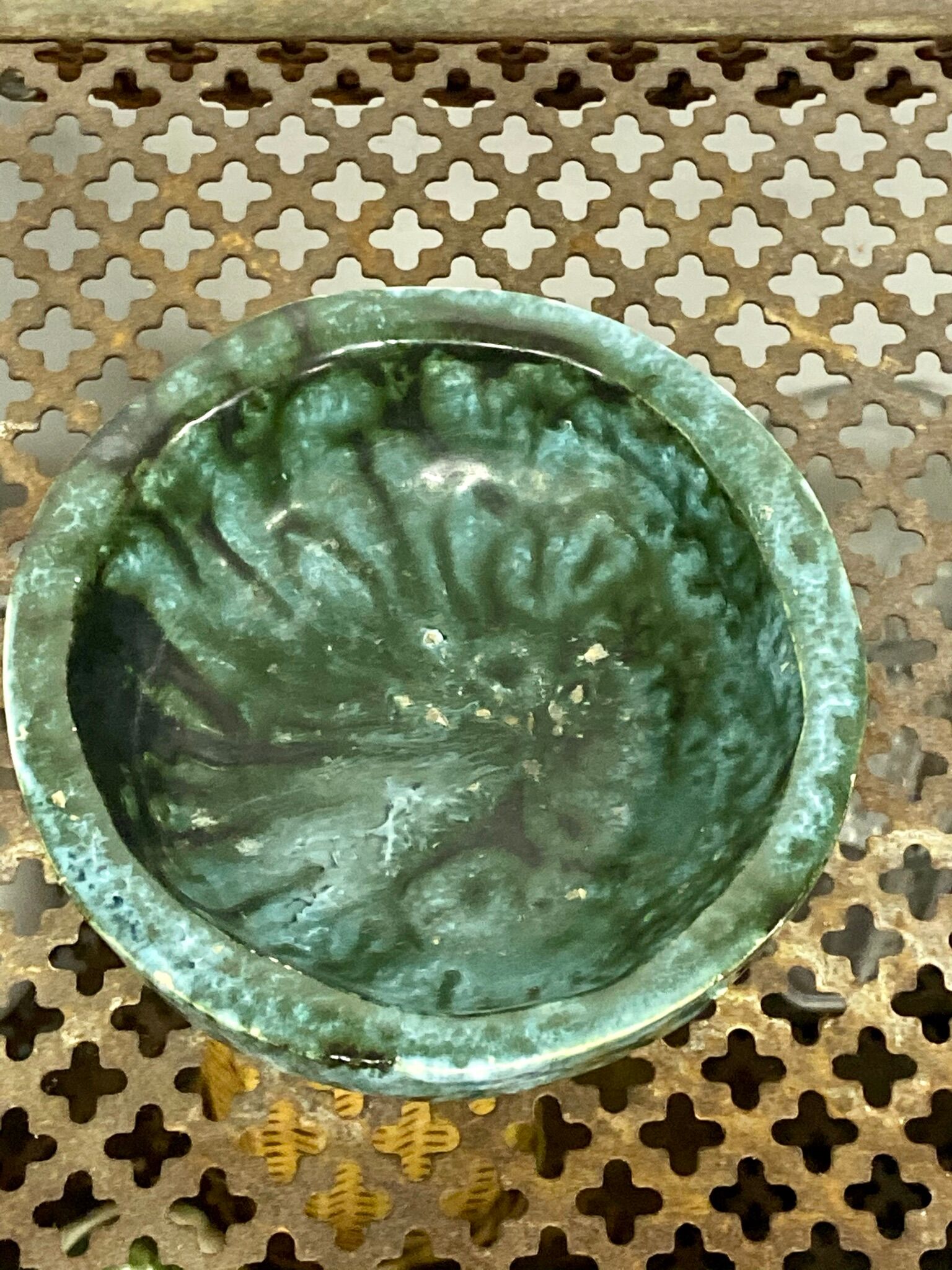 Glazed ceramic bowl
