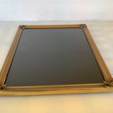 Old fleur-de-lys metal frame