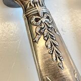 Silver-plated cutlery set with Minerva helmet, Paris