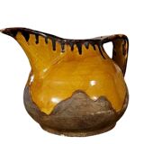 Glazed ceramic pitcher by Zaccagnini, 1930s