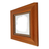 Vintage beech mirror