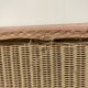 Coffre en bois Lloyd Loom