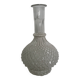 Vase carafe en verre décor pointe de diamant ananas
