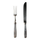 Alfénide cutting service consisting of a fork and a knife L27