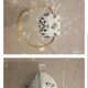 Old Rouen porcelain basin & assorted accessories