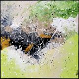 Abstract painting table
