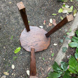 Free-form tripod stool