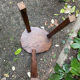 Free-form tripod stool