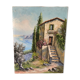 Huile sur toile mas provençal signé Danucho peintre varois
