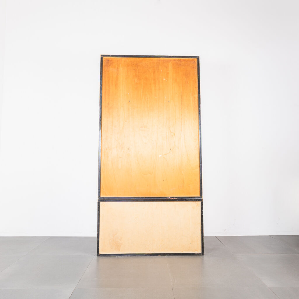 Wooden cabinet cabinet showcase 80s