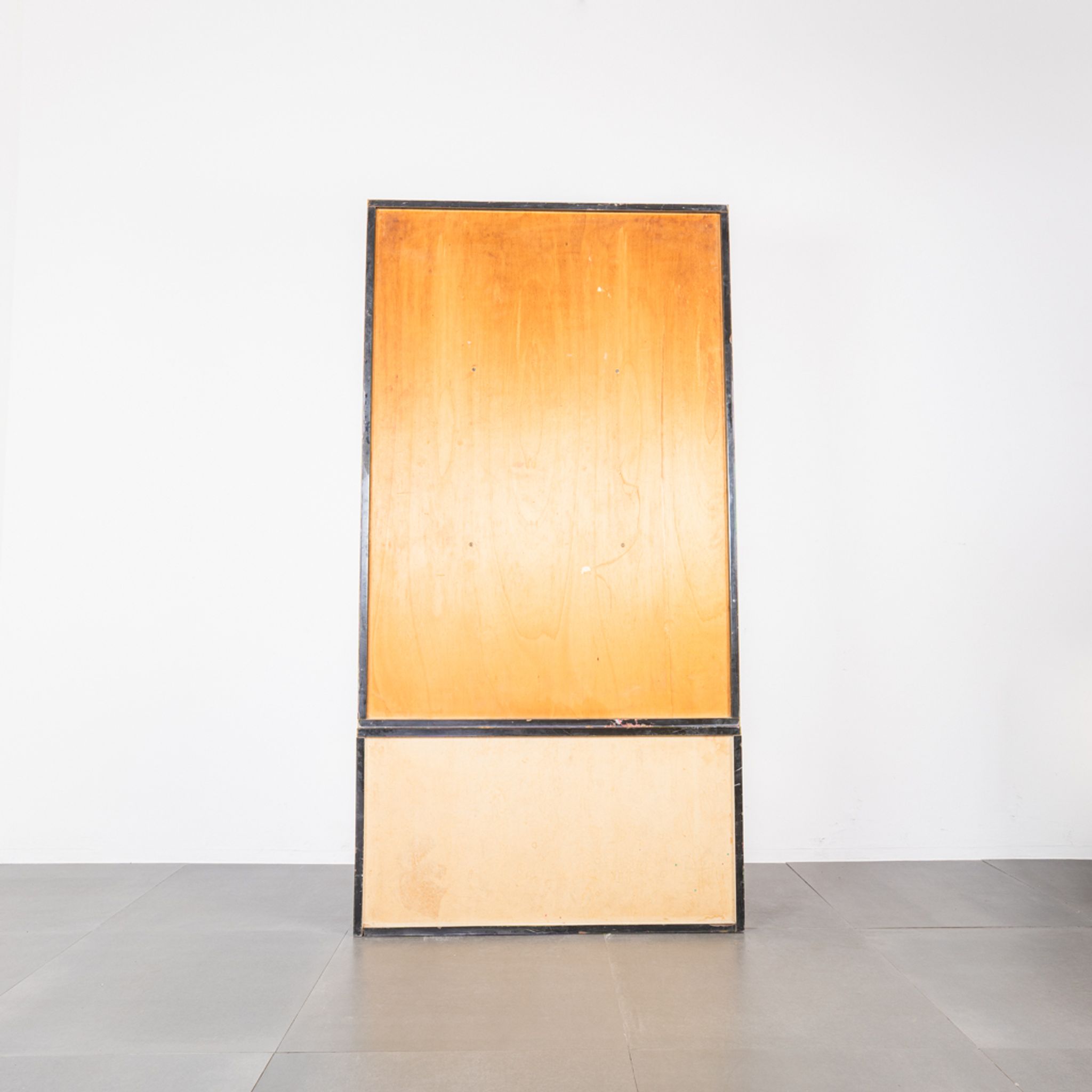 Wooden cabinet cabinet showcase 80s
