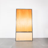 Wooden cabinet cabinet showcase 80s
