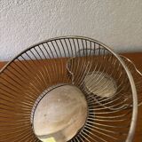 80s silver metal table baskets