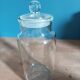 Cotton jar glass Ravenhead with cap