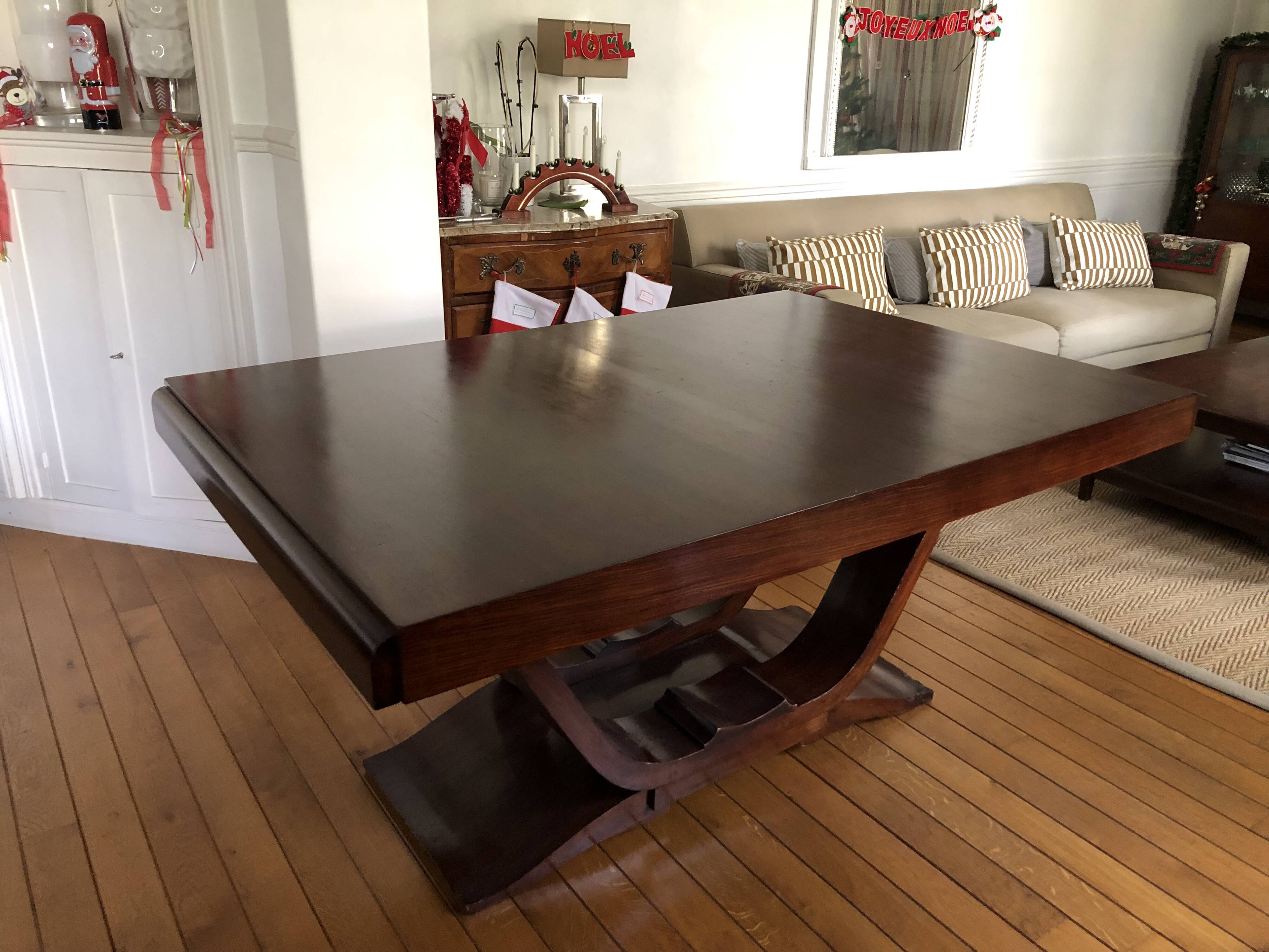 Table à manger extensible Art déco